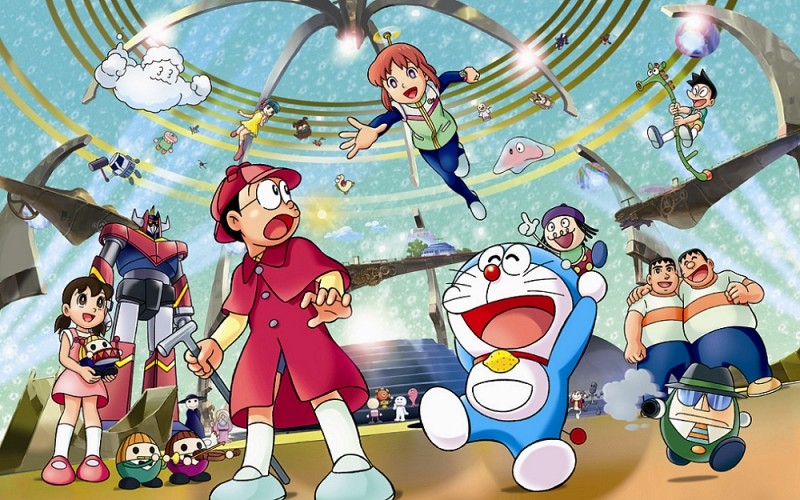 nobita va vien bao tang bao boi bi mat
