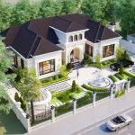 thiết kế biệt thự 500m2